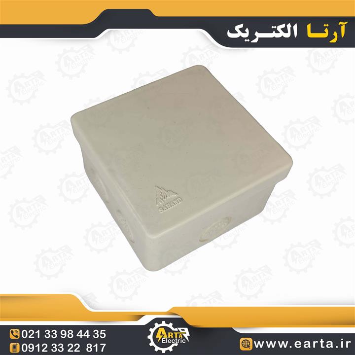 جعبه تقسیم روکار پلاستیکی سهند 8×8